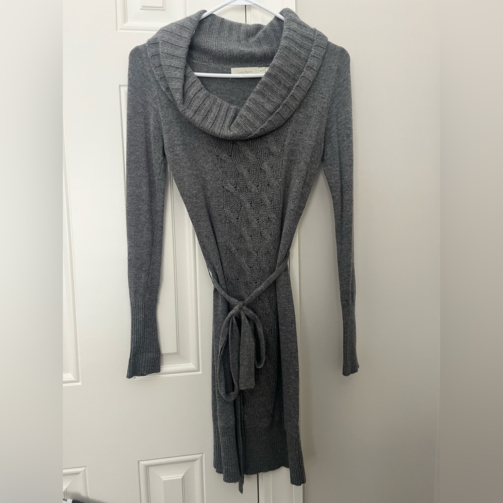Costa Blanca grey sweater dress